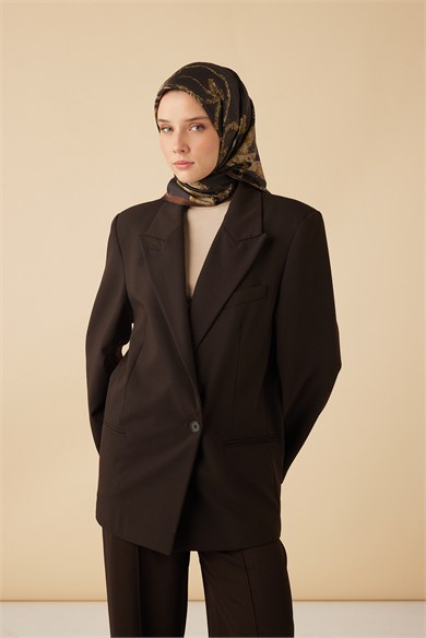 CEVLAN MULBERRY İPEK EŞARP 90*90 CM - HAKİ