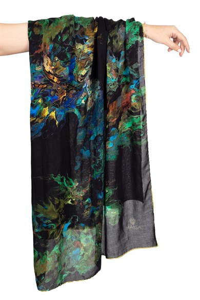 ÇİSE MODAL İPEK ŞAL 70x190