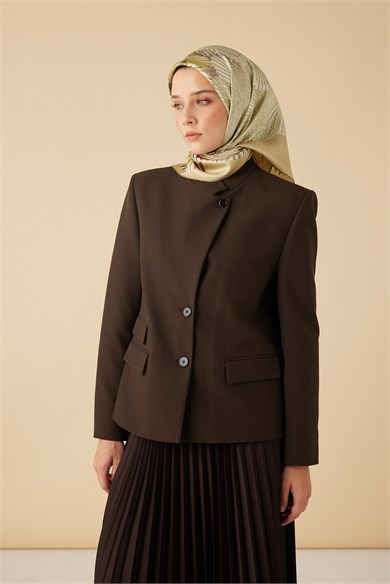 DEVRAN TİVİL İPEK EŞARP 90*90 CM - YEŞİL