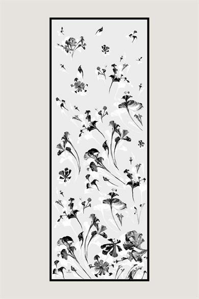 EFLİN MULBERRY İPEK ŞAL 70*190 CM - EKRU