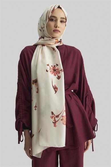 EFLİN MULBERRY İPEK ŞAL 70*190 CM - TARÇIN