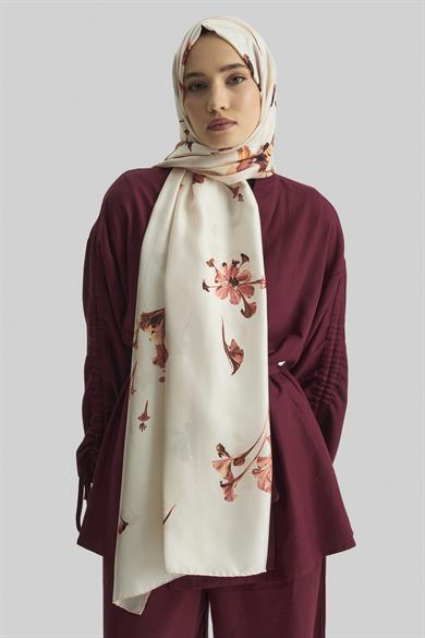 EFLİN MULBERRY İPEK ŞAL 70*190 CM - TARÇIN