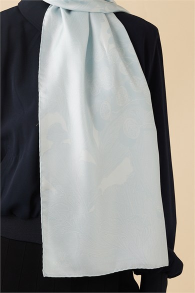 EFNA MULBERRY İPEK ŞAL 70*190 CM - AÇIK MAVİ