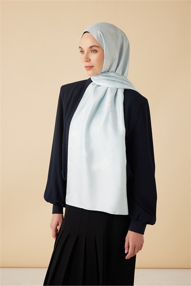 EFNA MULBERRY İPEK ŞAL 70*190 CM - AÇIK MAVİ