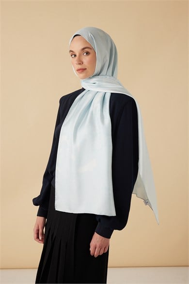 EFNA MULBERRY İPEK ŞAL 70*190 CM - AÇIK MAVİ