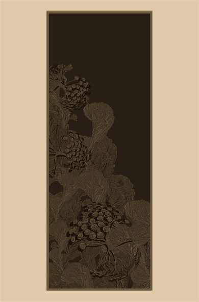 EFNA MULBERRY İPEK ŞAL 70*190 CM - KAHVERENGİ
