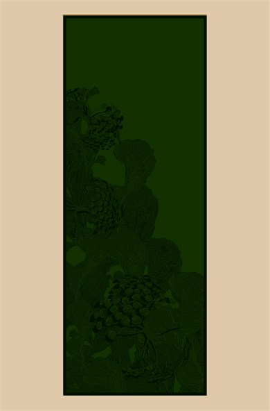EFNA MULBERRY İPEK ŞAL 70*190 CM - YEŞİL