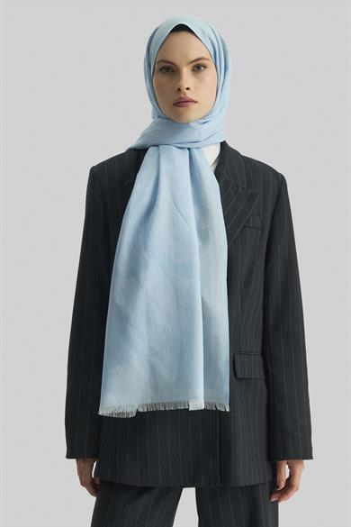 EFRAZ PAMUK İPEK ŞAL-GÖKMAVİ