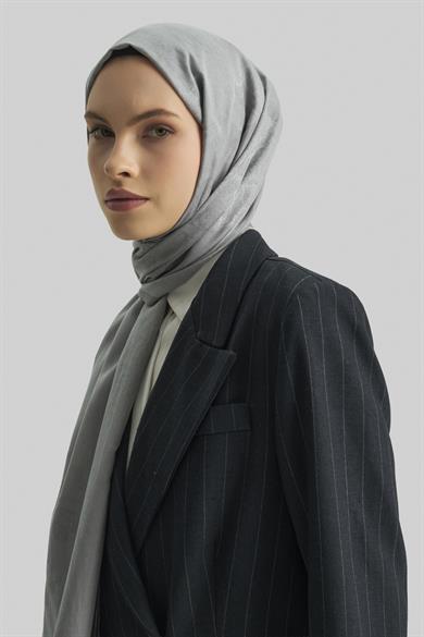 EFRAZ PAMUK İPEK ŞAL-GRİ