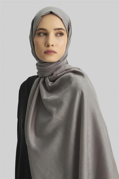 EFRAZ PAMUK İPEK ŞAL-KOYU BEJ