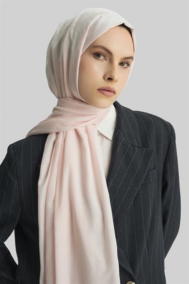 EFRAZ PAMUK İPEK ŞAL-PUDRA PEMBE