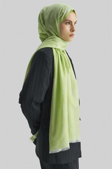 EFRAZ PAMUK İPEK ŞAL-YEŞİL