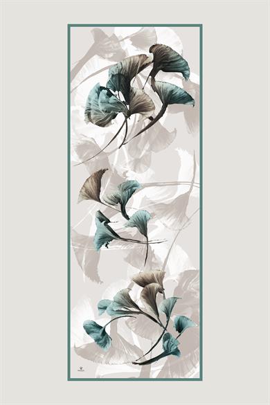 EFZA KREP İPEK ŞAL 70*190 CM - TAŞ