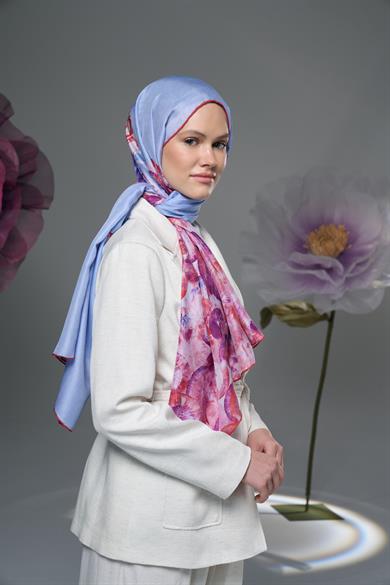 ESPER PAMUK İPEK ŞAL 70*190 – PEMBE