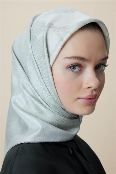FARAH MULBERRY İPEK EŞARP 90*90 CM - ADAÇAYI
