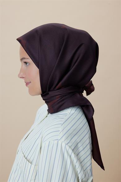 FARAH MULBERRY İPEK EŞARP 90*90 CM - BORDO