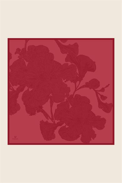 FARAH MULBERRY İPEK EŞARP 90*90 CM - VİŞNE