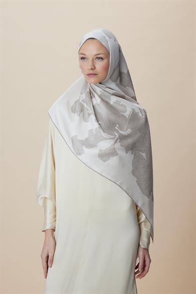 FARAH MULBERRY İPEK ŞAL 70*190 - BEJ