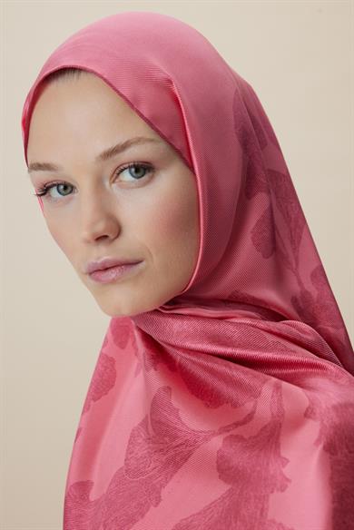 FARAH MULBERRY İPEK ŞAL 70*190 - FUŞYA