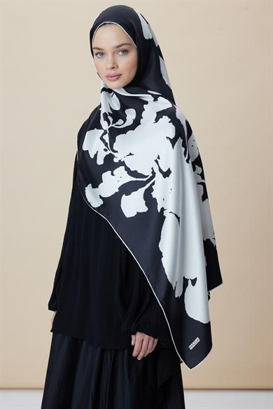 FARAH MULBERRY İPEK ŞAL 70*190 - K. BEYAZ