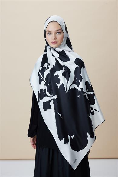 FARAH MULBERRY İPEK ŞAL 70*190 - K. SİYAH