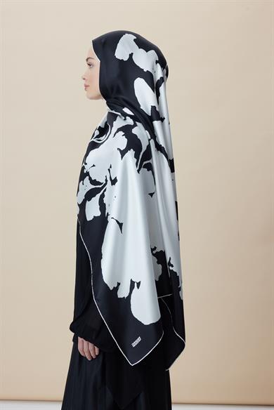 FARAH MULBERRY İPEK ŞAL 70*190 - K. BEYAZ