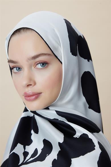 FARAH MULBERRY İPEK ŞAL 70*190 - K. SİYAH