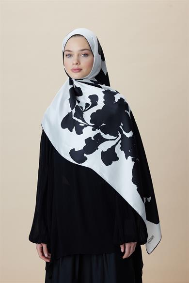 FARAH MULBERRY İPEK ŞAL 70*190 - K. SİYAH