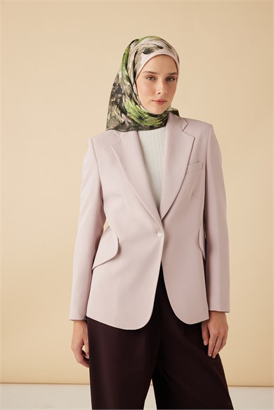 GELİNCİK TİVİL İPEK EŞARP 90*90 CM - YEŞİL