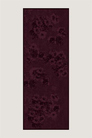 GÜLRUH FLOŞ VİSKON ŞAL 70*190 CM - MÜRDÜM