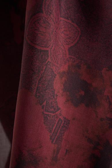 GÜLRUH FLOŞ VİSKON ŞAL 70*190 CM - MÜRDÜM