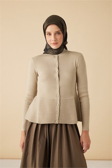 HALE TİVİL İPEK EŞARP 90*90 CM - ZEYTİN