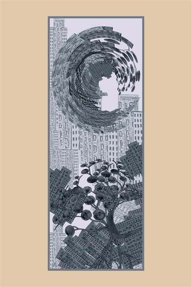 HAYAT YÜN İPEK KAŞMİR ŞAL 70*200 CM - GRİ
