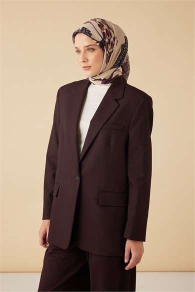 HAYAT YÜN ÜÇGEN ŞAL 140*140/2 CM - EKRU