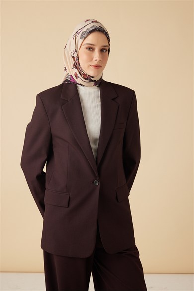 HAYAT YÜN ÜÇGEN ŞAL 140*140/2 CM - EKRU