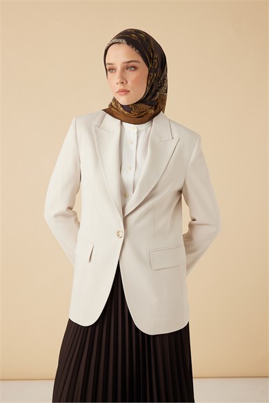 HAYAT YÜN ÜÇGEN ŞAL 140*140/2 CM - KAHVERENGİ