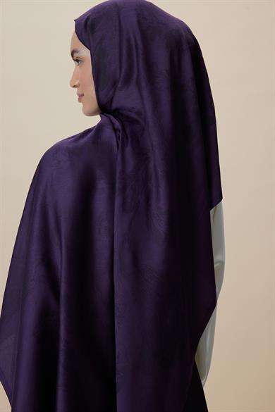 JADE JAKARLI MODAL İPEK ŞAL 70*200 CM - MOR