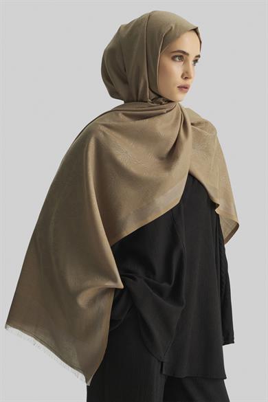 LİZAY PAMUK İPEK ŞAL-CAMEL
