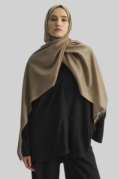 LİZAY PAMUK İPEK ŞAL-CAMEL