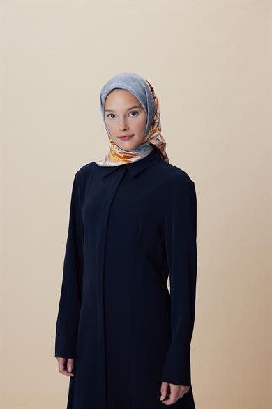 LUNA TİVİL İPEK EŞARP 90*90 CM - KREM