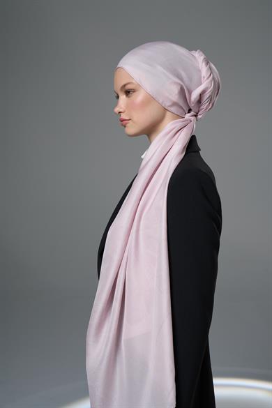 MAHİ PAMUK İPEK ŞAL 70*190 – PEMBE