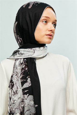 AKS MODAL İPEK ŞAL 75x200