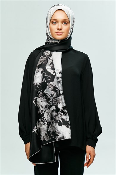 MAİ AŞK TİVİL İPEK ŞAL 75x200