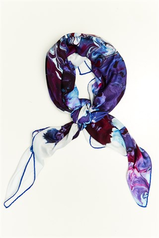 DEM MODAL İPEK KARE ŞAL 115x115