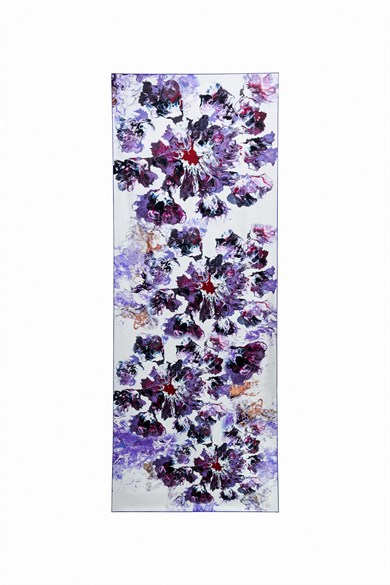 MAİ DEM TİVİL İPEK ŞAL 75x200