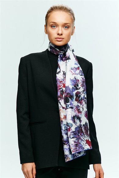 DEM TİVİL İPEK ŞAL 50x200