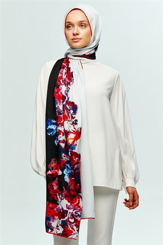 LAL MODAL İPEK ŞAL 75x200