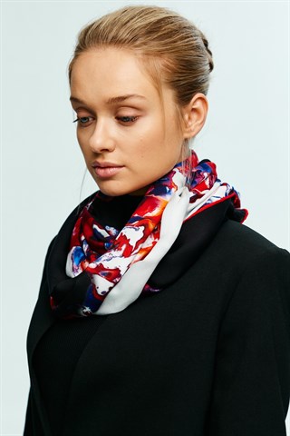 LAL MODAL İPEK ŞAL 75x200