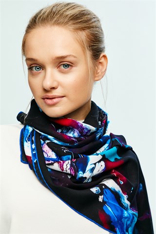 LOTUS MODAL İPEK ŞAL 75x200