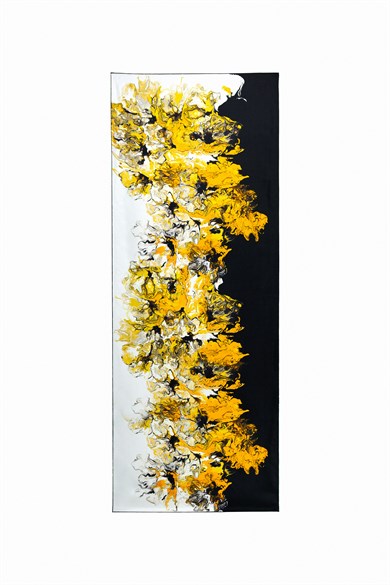 MAİ LUTEA TİVİL İPEK ŞAL 75x200